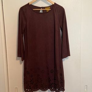 Wrangler Faux Suede Dress